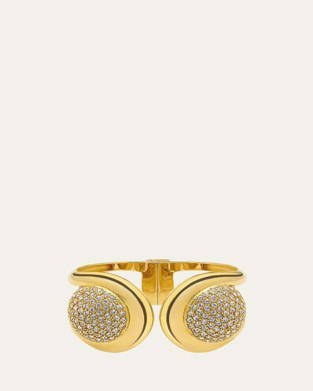 Pave Hinged Bracelet